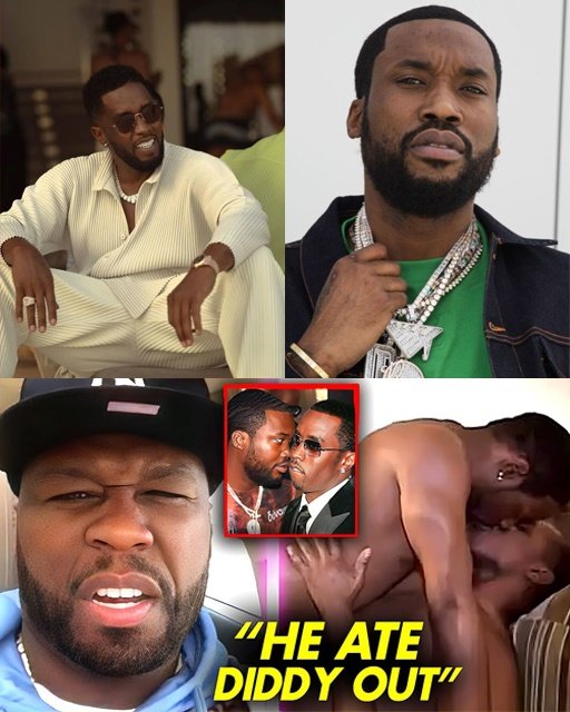 (VIDEO) 50 Cent L3aks New Footage Of Diddy Clapping Meek Mill’s Cheeks | Meek Ate Diddy’s A$$?